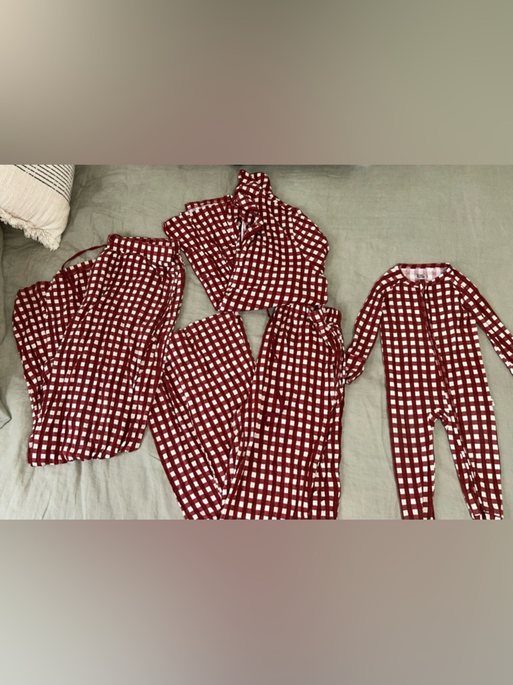 Matching pajamas